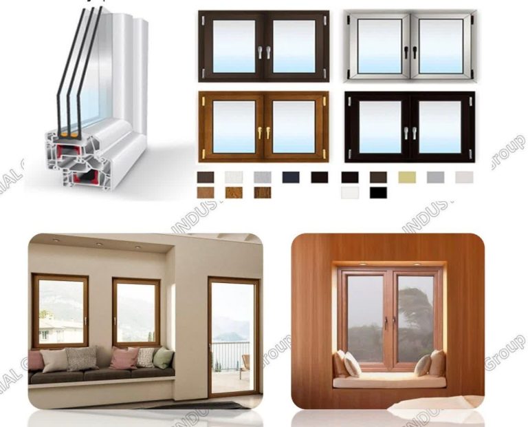 UPVC لمینت پروفیل