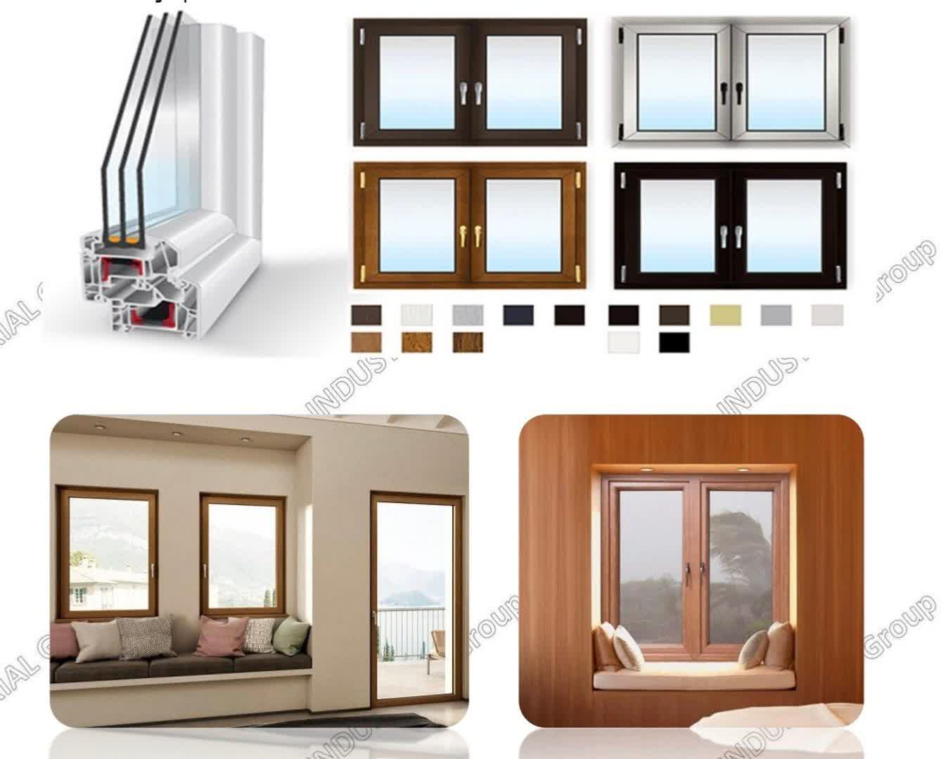 UPVC لمینت پروفیل